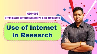 Use of Internet in Research | Advantages and Disadvantages | IGNOU MSO 002