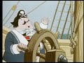 captain pugwash off with his head. classic comedy cartoon. ad free on bogglesox tv.com. laugh time