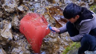 Surprisingly, the ruby in the crevice is so exciting for me