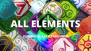 Roblox Elemental Battlegrounds Event Free Elements - slime element gameplay in roblox elemental battlegrounds