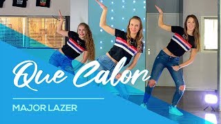 Major Lazer - Que Calor (feat. J Balvin \u0026 El Alfa) Easy Fitness Dance Video - Choreography - Coreo