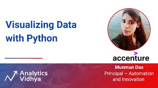 Visualizing Data with Python | DataHour by Munmun Das