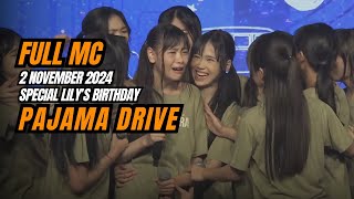 FULL MC Pajama Drive JKT48 Trainee Theater | 2-11-24