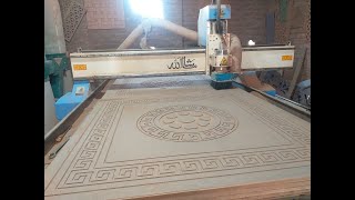 Wood carving on CNC amazing process//Modern wood designing/iskills seeker