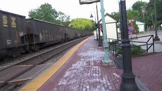 Old CSX YN2 Trails on Long Coal Train