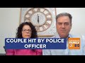 Couple visiting relives getting hit by Scottsdale police officer