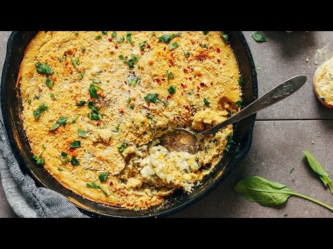 Vegan Cheese Spinach Artichoke Dip