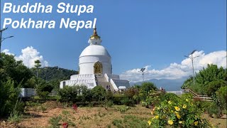 Pokhara Nepal: World Peace Pagoda Buddha Stupa Pumdi Bhumdi