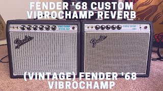 ヴィンテージと新品? Fender Vibro Champ の比較