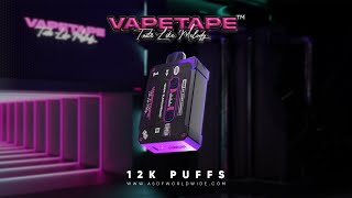 Unveiling the Future: Introducing the brand new VAPETAPE 12K Puffs