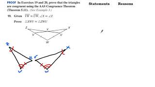 Angle Angle Side (AAS) Proof Example 1