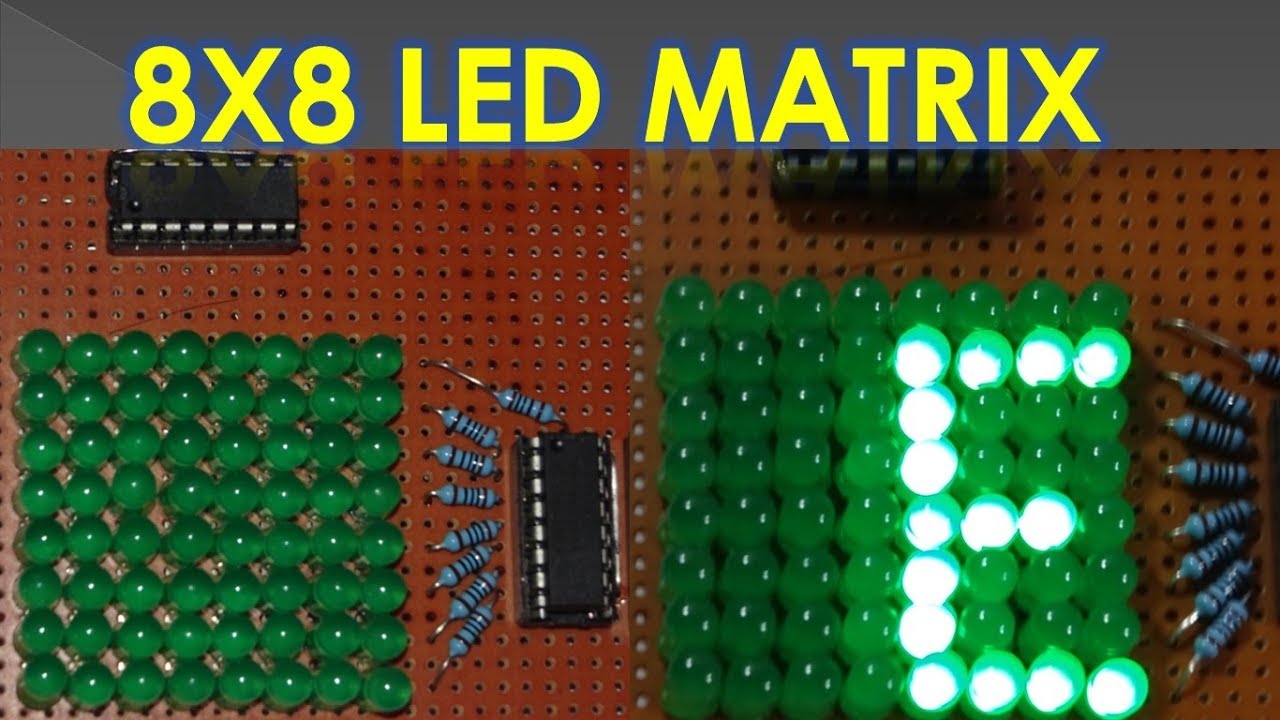 8x8 Led Matrix Code Generator