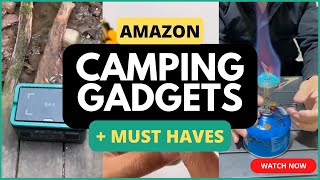 CAMPING GADGETS Amazon 'Must-Haves' - TikTok Product Review Compilation (With Links)