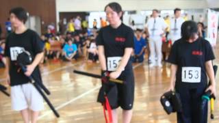 女子グランドチャンピオン戦選手紹介　スポーツチャンバラ関東学生2014