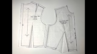 Drawing the Basic Bodice Patterns