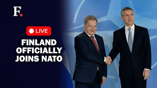 LIVE: NATO's Stoltenberg and Finland's President holds news conference after Finland becomes member