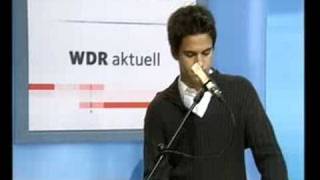 Luca beim WDR Fernsehen