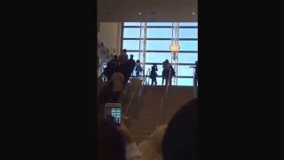 160215 EXO LAX airport EXO'luXion in L.A.