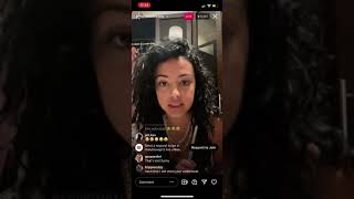 Malu Trevejo on Instagram live September 09 2021