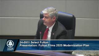 Fulton County Board of Commissioners Meeting December 18, 2024