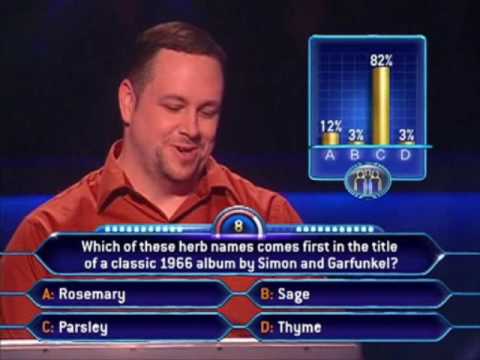 David Goodman on Who Wants to be a Millionaire FULL RUN part 1 (RE ...