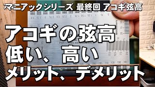 アコギの弦高　低い、高いのメリット、デメリット   ジェイ☆チャンネル