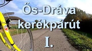 Ős-Dráva kerékpárút -Három folyó túraútvonal -Dráva töltésen bringával 1