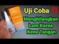 Cara Melepaskan Kulit Jari  Terkena Lem Korea