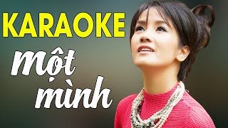 Một Mình(Karaoke) - Hồng Nhung | Beat Chuẩn Tone Nữ