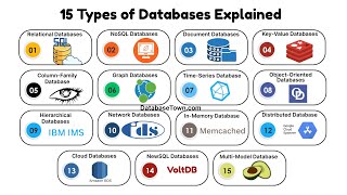 Types of Databases (15 Types Explained With Examples)