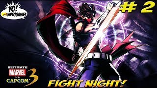 Fight Night! Marvel vs Capcom 3! Part 2 - YoVideogames