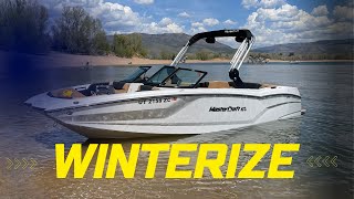 Winterize Mastercraft NXT Boat and Motor 6.0 Ilmore