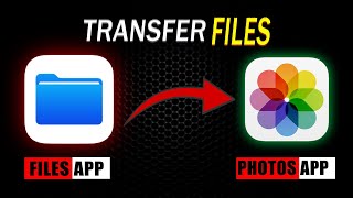 How to Transfer Photos from Files App to Photos App?