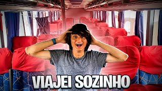 COMPREI TODAS AS PASSAGENS DE ÔNIBUS E VIAJEI SOZINHO!!