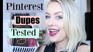 Pinterest Makeup Dupes Tested!