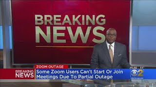 Zoom Reports Partial Outage As Users Are 'Unable To Start And Join Zoom Meetings'