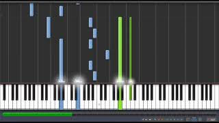 A Place to Return to Terranigma Piano Tutorial Synthesia