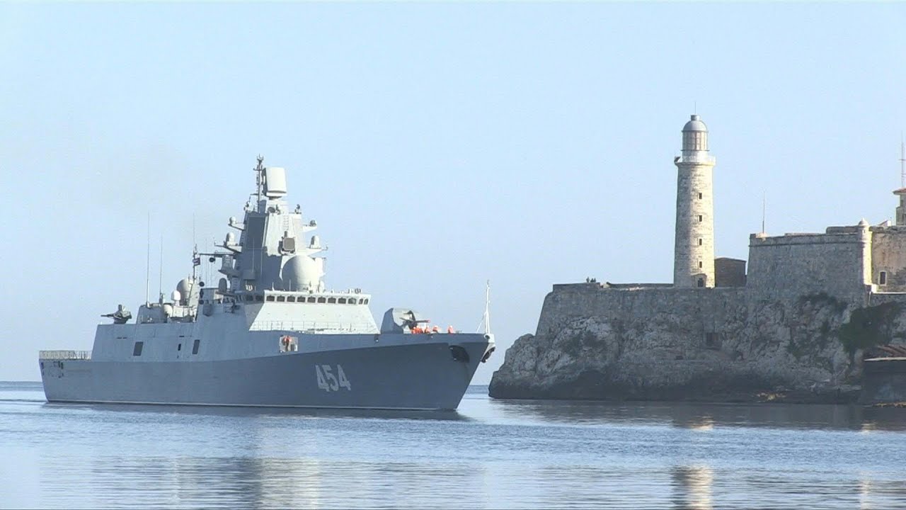 Russian Navy Ship Arrives In Cuba In Midst Of Tensions With US | AFP ...