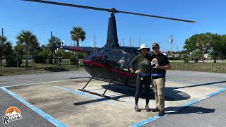 Tour of 30A Florida in a R66 Turbine Helicopter