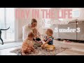 REAL DAY IN THE LIFE OF A STAY AT HOME MOM OF THREE | Autumn Auman