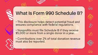 What Is Form 990 Schedule B? - Tax and Accounting Coach