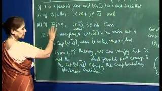 Mod-01 Lec-34 Problem 3 (assignment 7), Min-cut Max-flow theorem, Labelling algorithm.