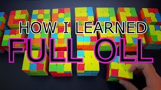 How I Learned Full OLL | Rubik's Cube Tips