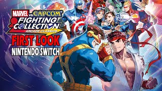 Marvel vs Capcom Fighting Collection First Look Nintendo Switch (All Games)