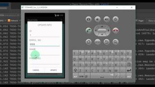 Android Studio - 09- Creating SQLite Database for your Android Application - Part 4
