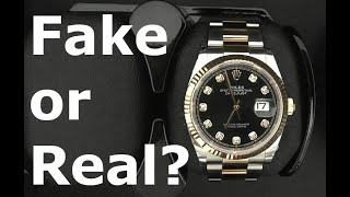 Rolex Datejust 36mm from Jomashop  Fake or Real?