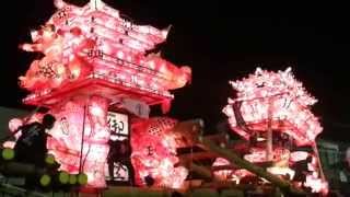 津沢夜高あんどん祭　２０１３年６月８日　２日目　新西　VS　興法寺　２本目