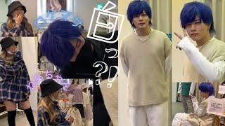 【白に動揺】ロケマサをジュノンボーイ風男子に変身させたねおちゃんのスタイリング能力が凄すぎた