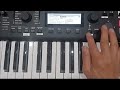 Korg Kross 2 TransposeKey