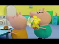 zombie apocalypse scary ghost mommy pig appears – please save peppa peppa pig funny 3d animation